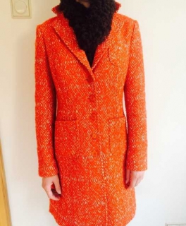 HINGUCKER!!!! Winter-/Übergangsmantel Orange