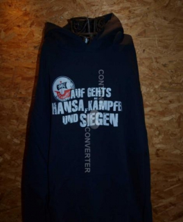 Hoodie Schwarz Hansa Rostock