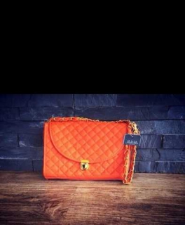 Schicke Orangefarbene Tasche