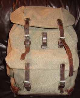 Rucksack Tasche Vintage Armee Militär Swiss Salz & Pfeffer Hipster Blogger