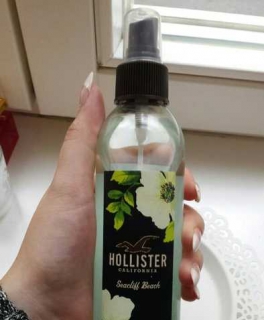 Hollister Body Spray Seacliff Beach Blogger