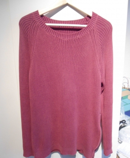 Lilaner Strickpulli  von gina tricot