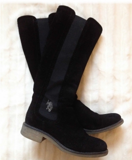 Schwarze Stiefel von U.S. Polo Assn.