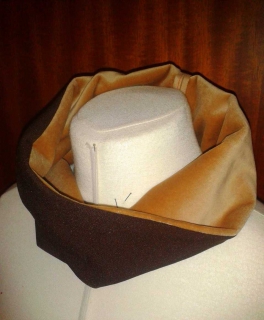 Samtiger Schlauchschal versch. Stoffe möglich