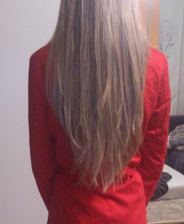 Roter Mantel Größe S/M