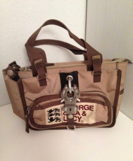 George Gina Lucy Handtasche und Clutch 2in1