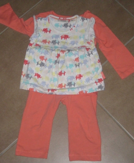 süßes Outfit für kleine Mädchen