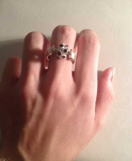 schöner Ring, Mitte (Perle) wechselbar