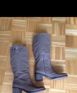 Vagabond Stiefel Taupe Hellgrau Braun Größe 41