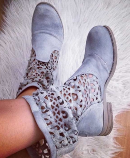 Stiefeletten, Stiefel, Schuhe, flache Schuhe