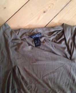 Bequemes schickes Kleid - oliv