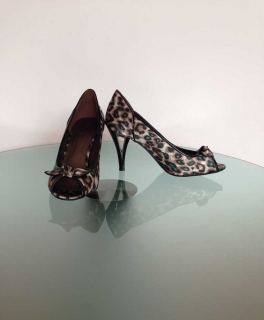 Pumps Deichmann Leo türkis braun Neu gr.40