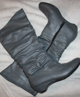 Stiefel mit schöner Schnalle, Gr: 40