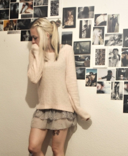 kuschel Pullover flauschig