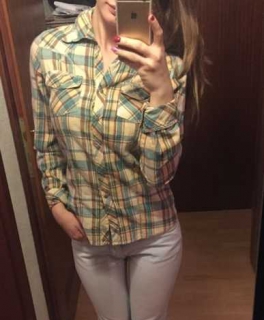 Jeans von Sasch in hell blau 