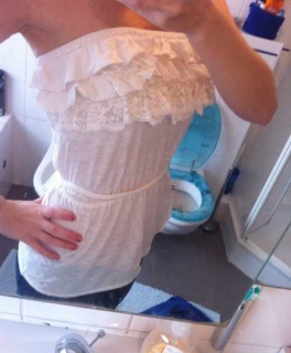 einzigartiges Spitzentop