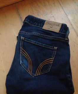 Hollister Jeggings in dunkelblau 