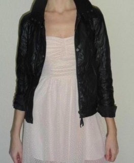 VOKUHILA Spitzenkleid, altrosa, rose, Gr.M, neu, Bershka, Polyester 