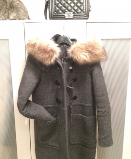 Zara Dufflecoat Mantel Parka