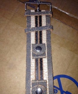 Lederband für Fossil Herrenuhr JR-9015