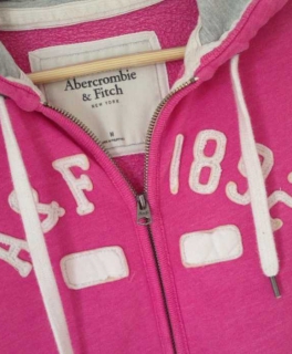Abercrombie&Fitch Sweatjacke - pink - Größe M(38) - kaum getrage