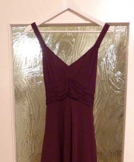 auberine Kleid Halo