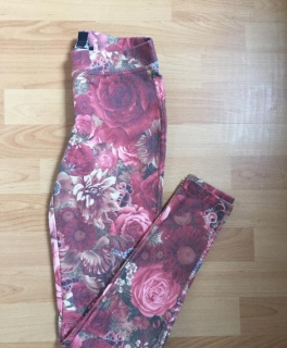 Blumen leggins XS NEU