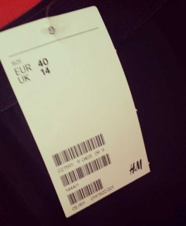 Schwarzer Maxirock H&M