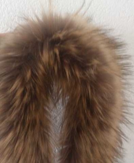 Luxuriöser Kunsfellkragen Fellkragen für Kapuzen von Parka und Jacke Winter kein echtfell