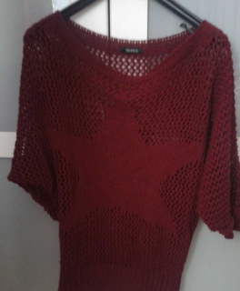 Pullover Rot Gr. S