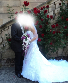 Wunderschönes Hochzeitskleid in weiß