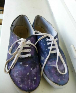 selfmade galaxy schuhe