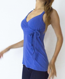 langes Top von Promod mit schöner großer Schleife