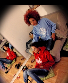 Hoody babyblau xxl Lmnz