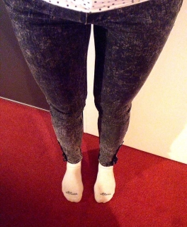 Jeans im Acid-Washed Look