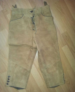 Edle Markenlederhose von St. Moritz