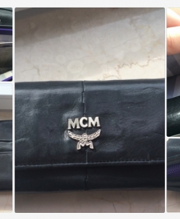 Originaler MCM Geldbeutel Leder 