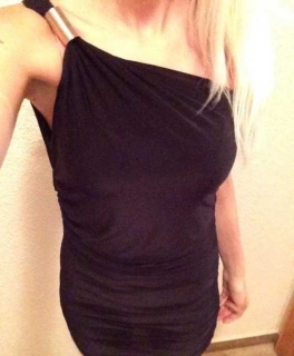 Neues elegantes aber kurzes Kleid!