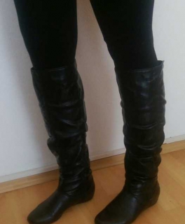 tolle Stiefel | schwarz | Overknees | 37
