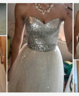 Elegantes tüll kleid