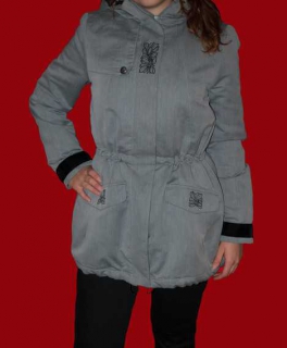 Detailreicher Kurzmantel von Noa Noa, Gr. 38