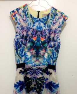 Kleid im Batiklook Gr. 36