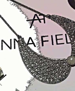 Wunderschöne Statementkette mit Zierperlen