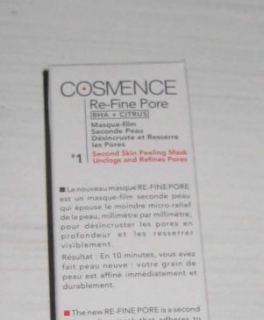 Re-fine Pore Maske von Cosmence, neu