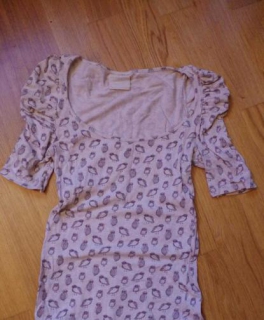 Shirt Zara Eulen S 36