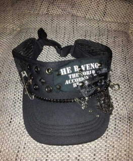 schwarzes Käppi von Sex Pot Revenge Visu Visual Kei