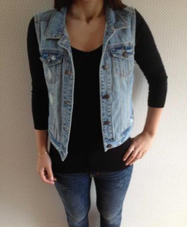 Jeansweste von Abercrombie & Fitch Gr. M -NEU mit Etikett-