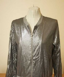 Coole Pailetten Jacke