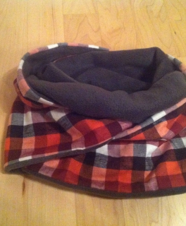 Fleece Flanell Loop kariert neu