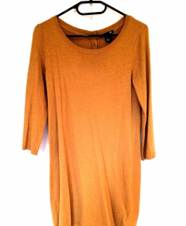 H&M Kleid senfgelb 